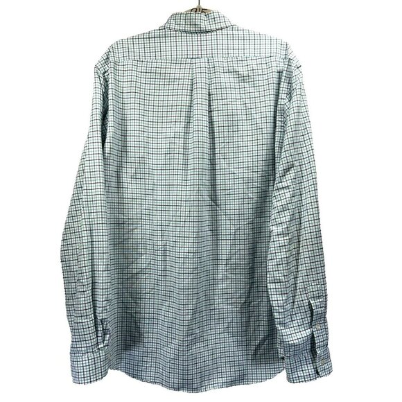 Ralph Lauren Men's Shirt XXL 2XL Blue Green Check Multicolor Pony Button Up L/S - Picture 2 of 9